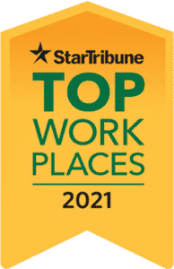 SUCCESS Computer Consulting is a proud recipient of StarTribune's Top 150 Workplaces in 2021 as evidenced by website banner.